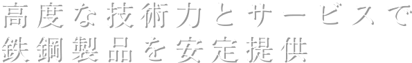 高度な技術力とサービス